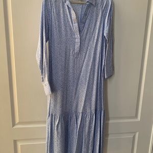 HM Floral Ruffle Shirt Dress Sz. XS